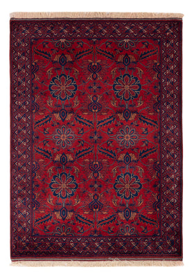 Afghan Teppich - Royal - 142 x 100 cm - rot
