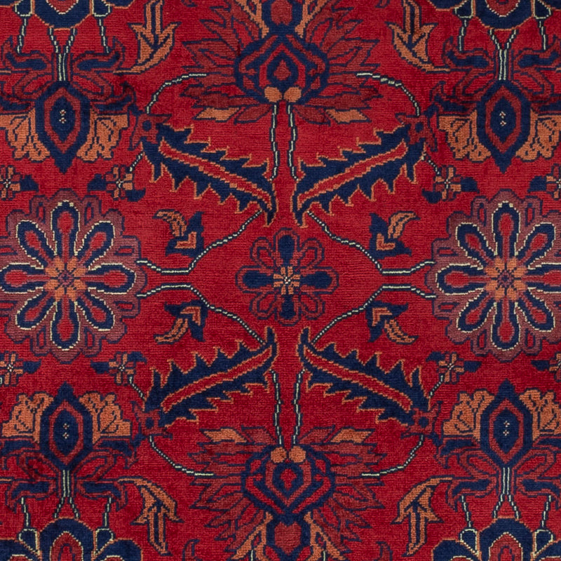 Afghan Teppich - Royal - 142 x 100 cm - rot