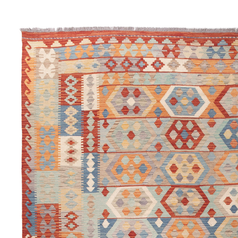Kilim Maimana Tapijt 393x301cm - Wollen tapijt