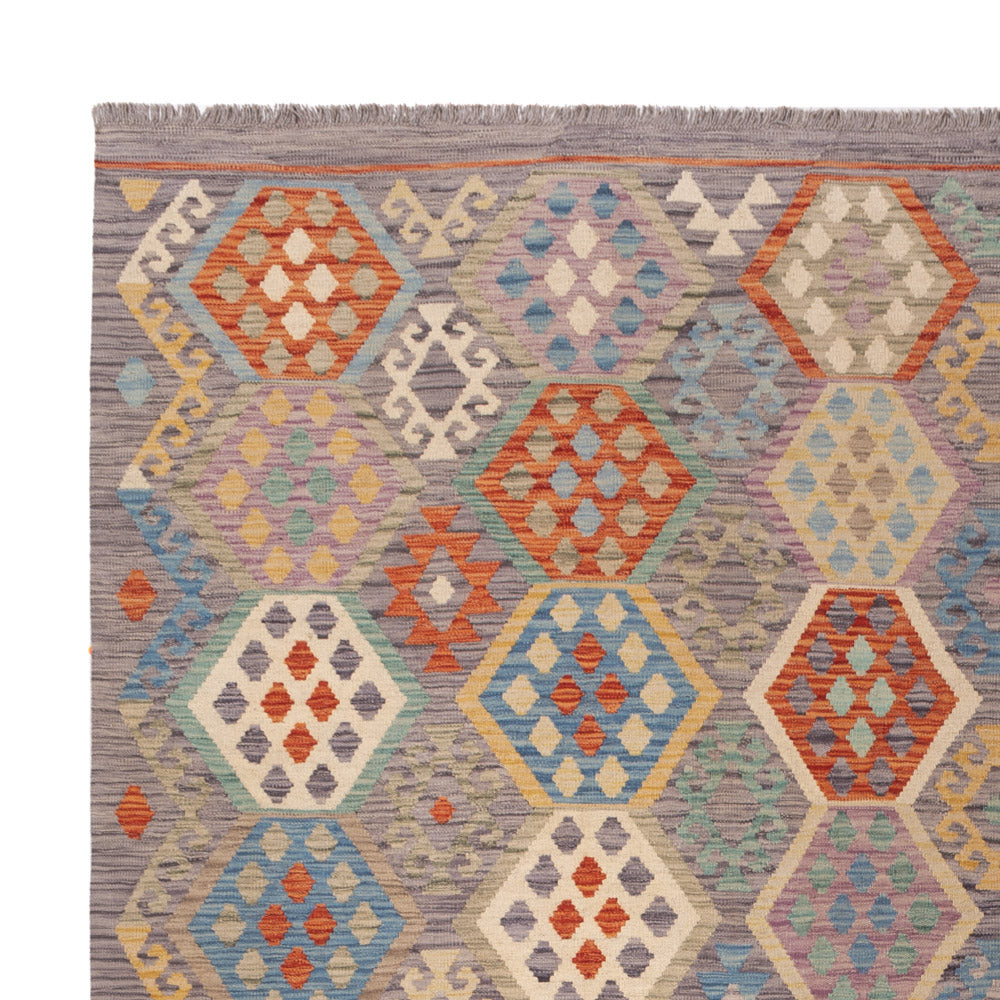 Kilim Maimana Tapijt 255x344cm - Wollen tapijt