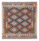 Kilim Maimana Tapijt 101x102cm - Wollen tapijt