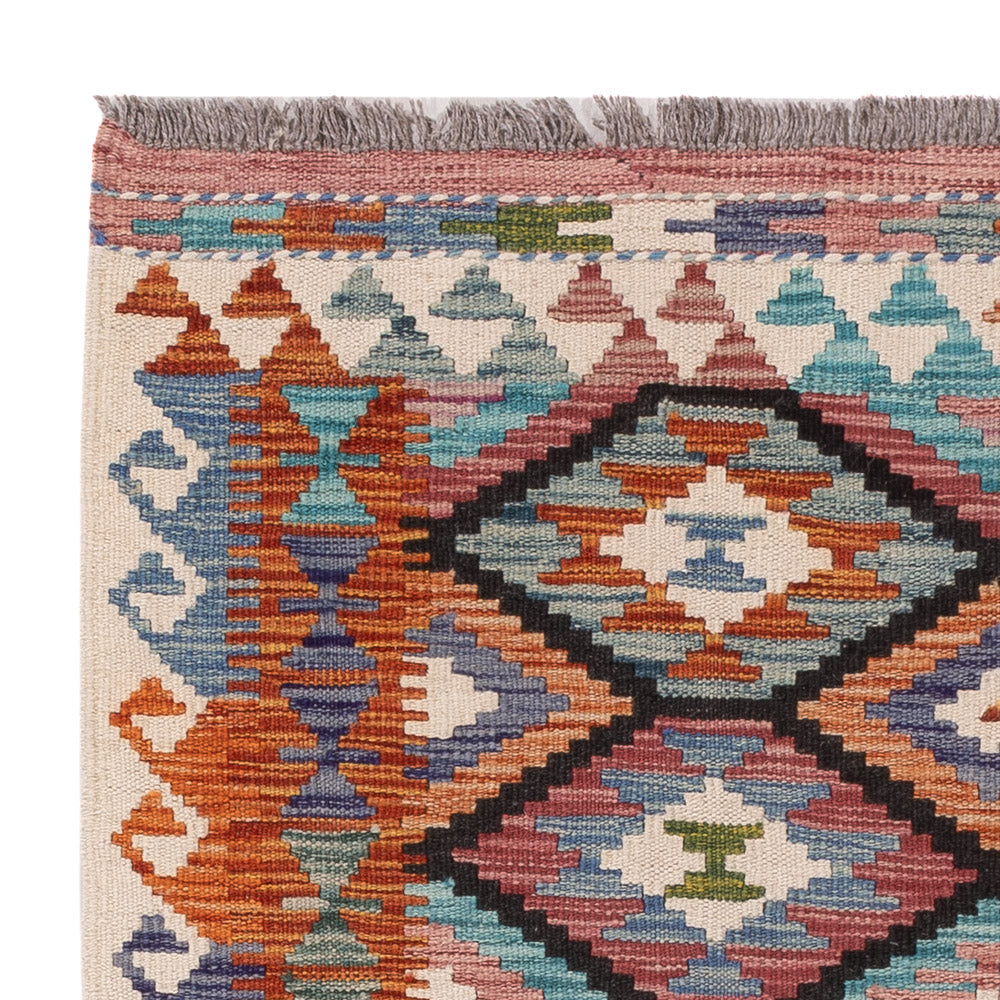 Kilim Maimana Tapijt 101x102cm - Wollen tapijt