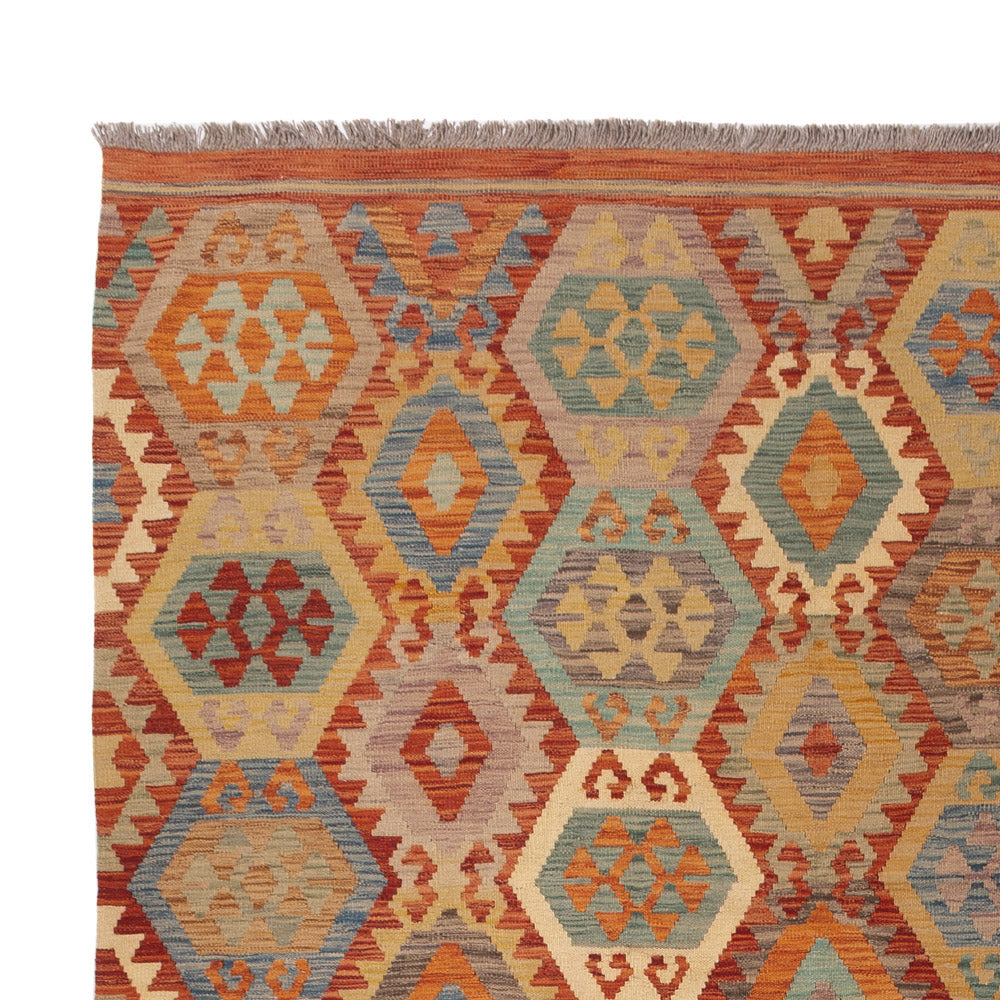Kilim Maimana Tapijt 256x352cm - Wollen tapijt