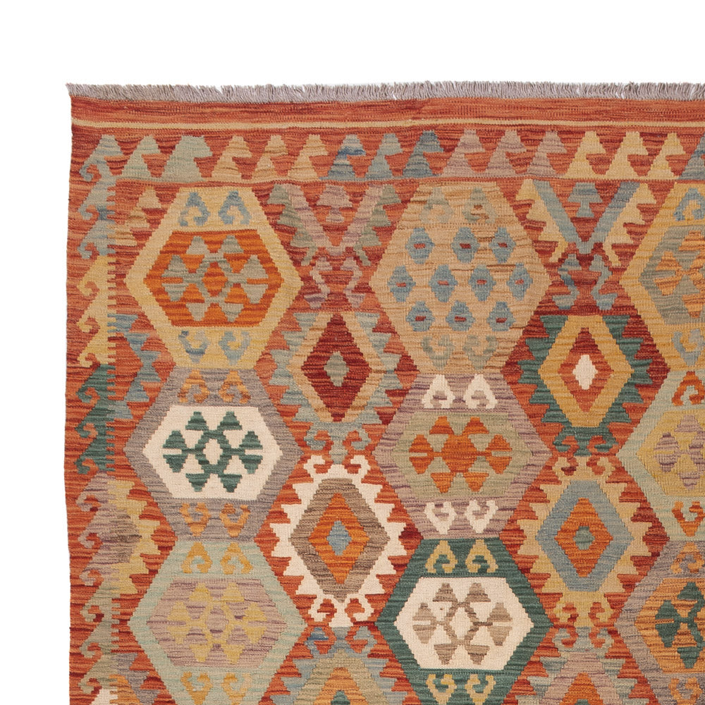 Kilim Maimana Tapijt 256x352cm - Wollen tapijt