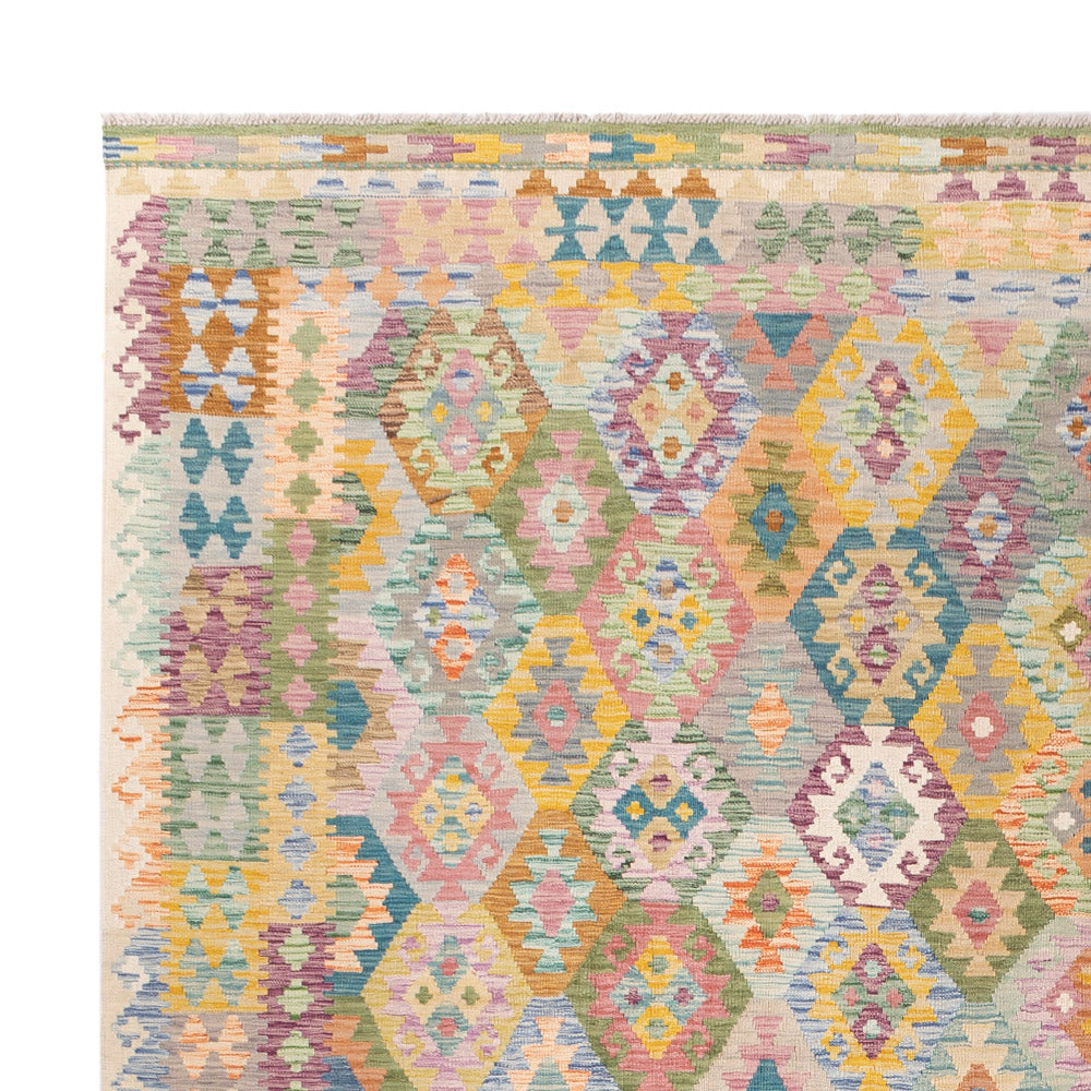 Kilim Maimana Tapijt 303x375cm - Wollen tapijt