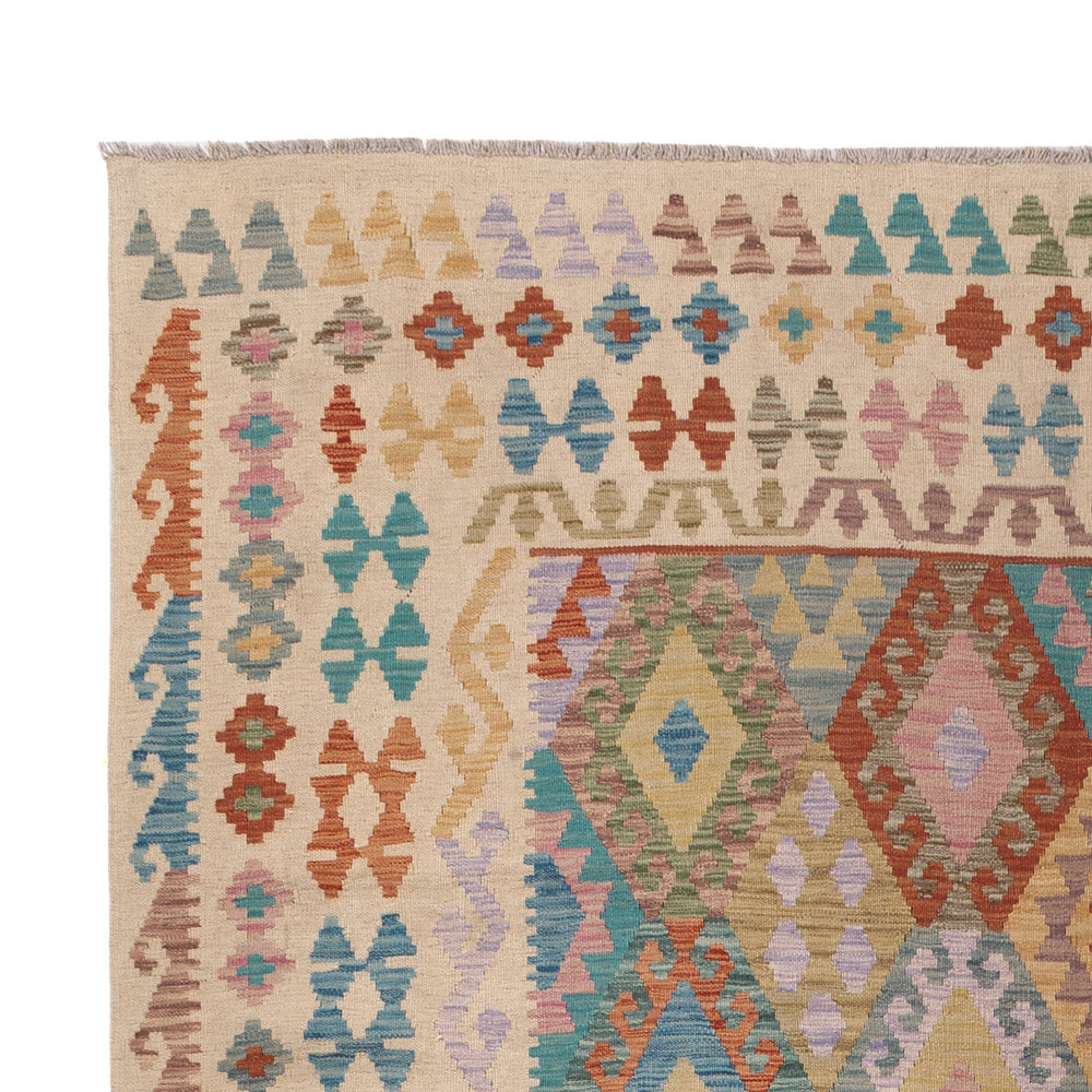 Kilim Maimana Tapijt 348x250cm - Wollen tapijt