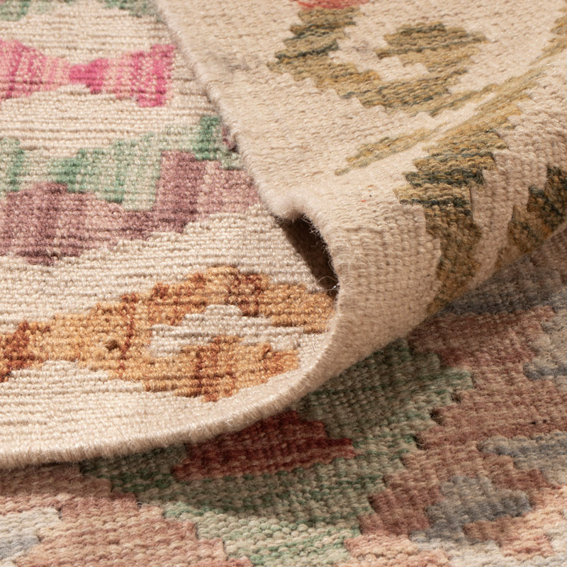 Kelim Teppich - Splash - 301 x 250 cm - bunt