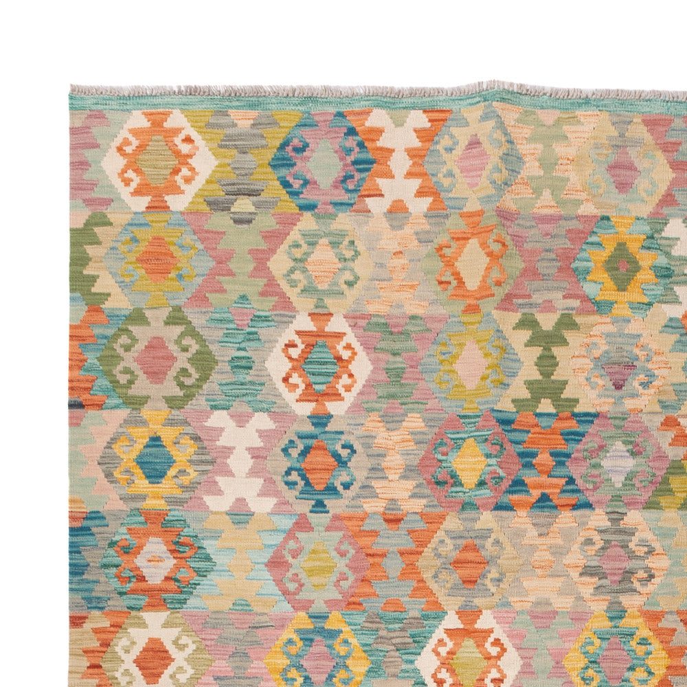 Kilim Maimana Tapijt 253x345cm - Wollen tapijt