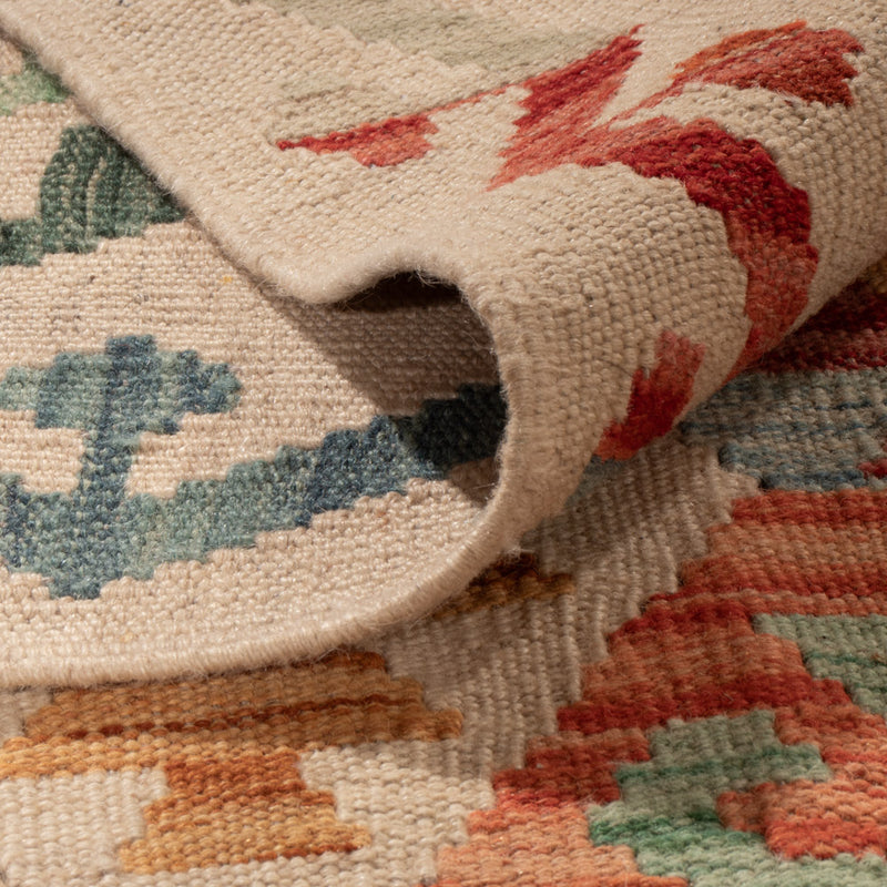 Kelim Teppich - Splash - 358 x 258 cm - bunt