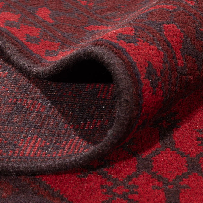 Afghan Teppich - Filpa - 300 x 250 cm - rot