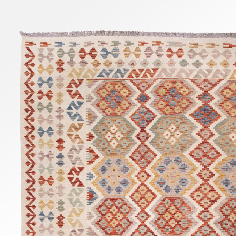 Kilim Maimana Tapijt 306x403cm - Wollen tapijt
