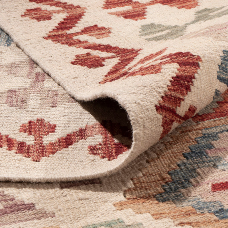 Kelim Teppich - Splash - 403 x 306 cm - bunt