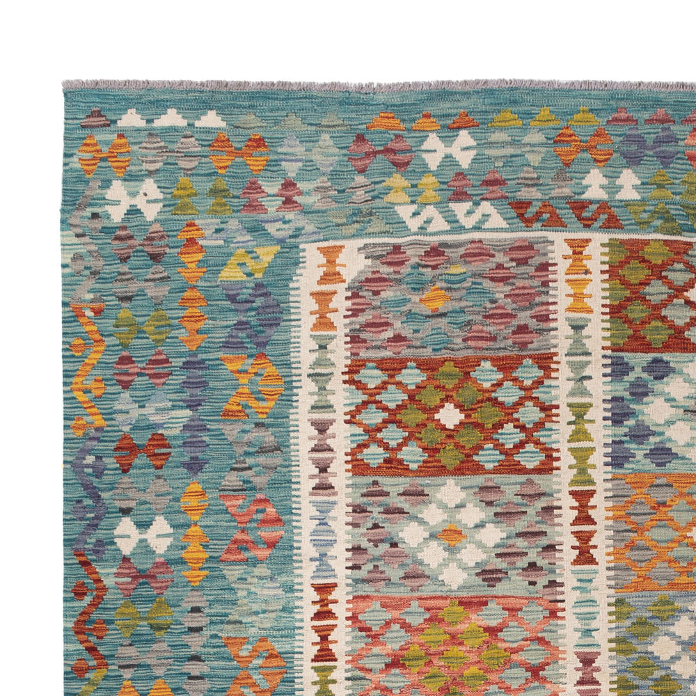 Kilim Maimana Tapijt 251x352cm - Wollen tapijt