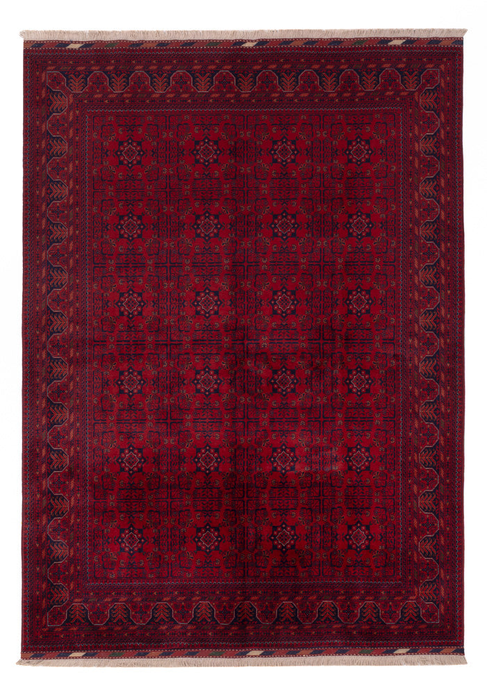 Afghaans tapijt - Koninklijke - 235 x 170 cm - rood