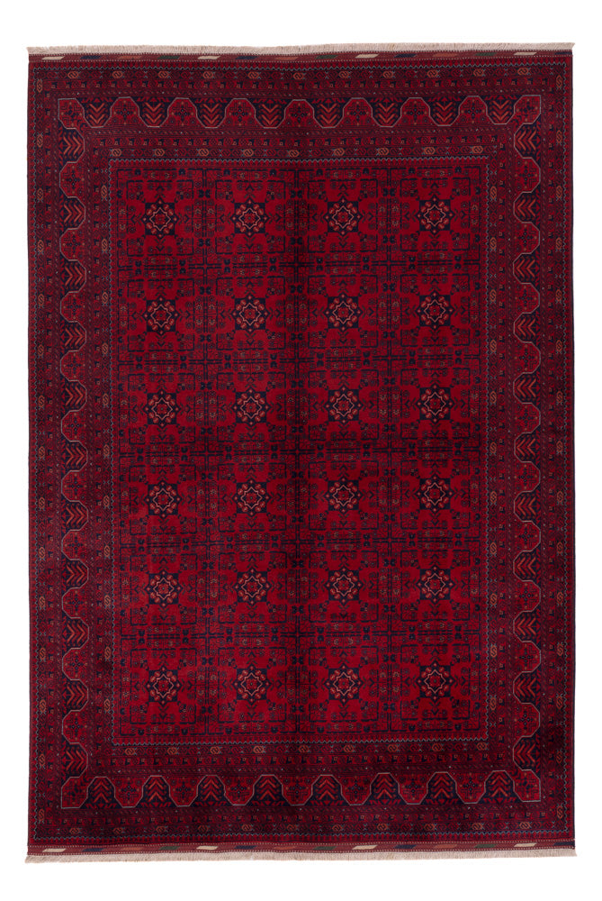 Afghaans tapijt - Koninklijke - 248 x 170 cm - rood