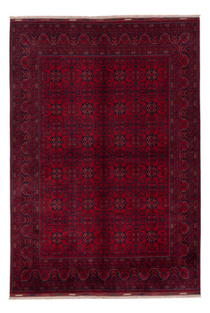 Afghaans tapijt - Koninklijke - 248 x 170 cm - rood