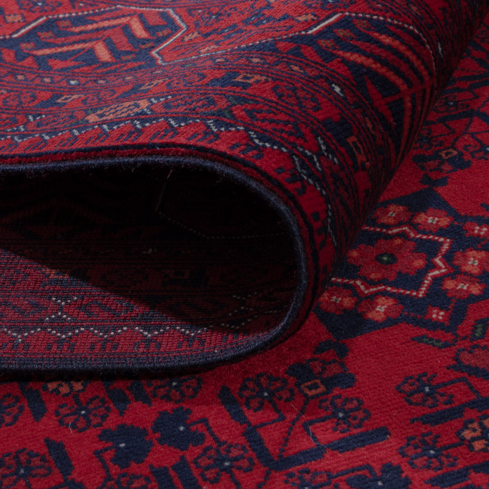 Afghaans tapijt - Koninklijke - 248 x 170 cm - rood