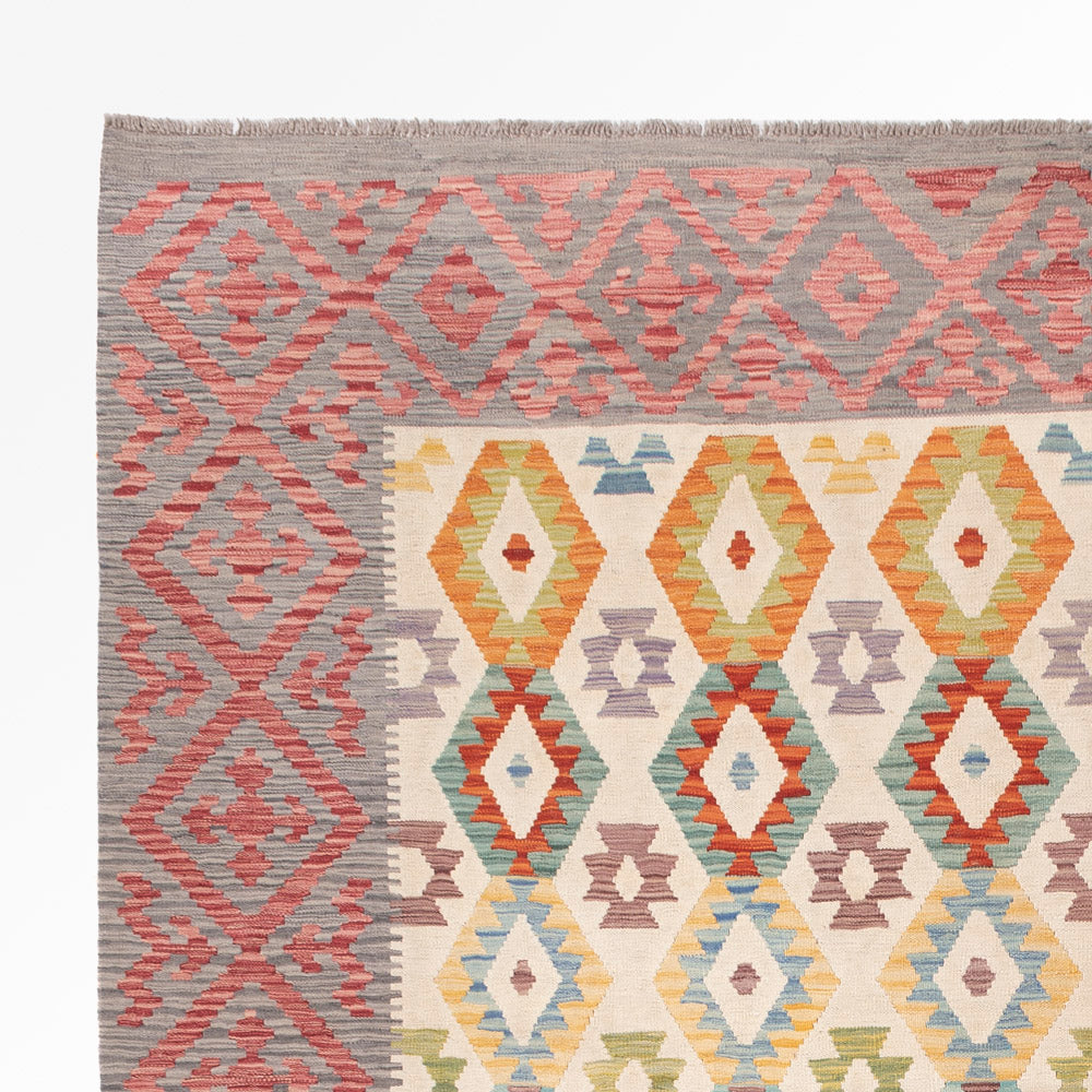 Kilim Maimene Tapijt 389x314cm - Wollen tapijt