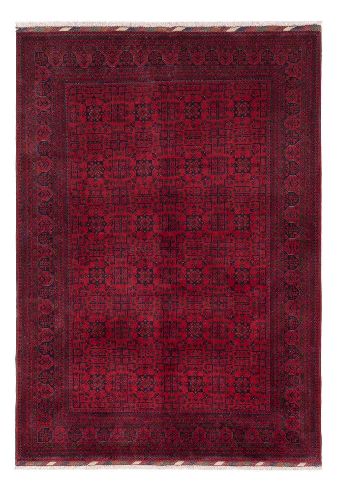 Afghaans tapijt - Koninklijke - 243 x 172 cm - rood
