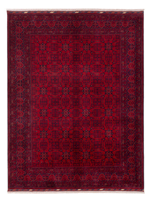 Afghaans tapijt - Koninklijke - 242 x 181 cm - rood