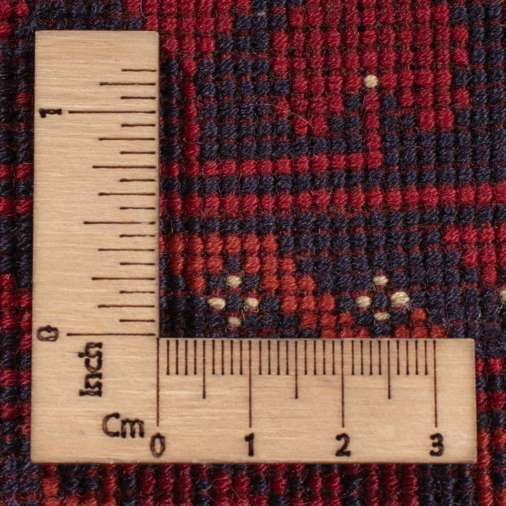 Afghaans tapijt - Koninklijke - 242 x 181 cm - rood