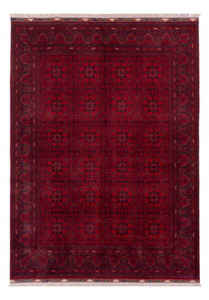 Afghaans tapijt - Koninklijke - 240 x 173 cm - rood