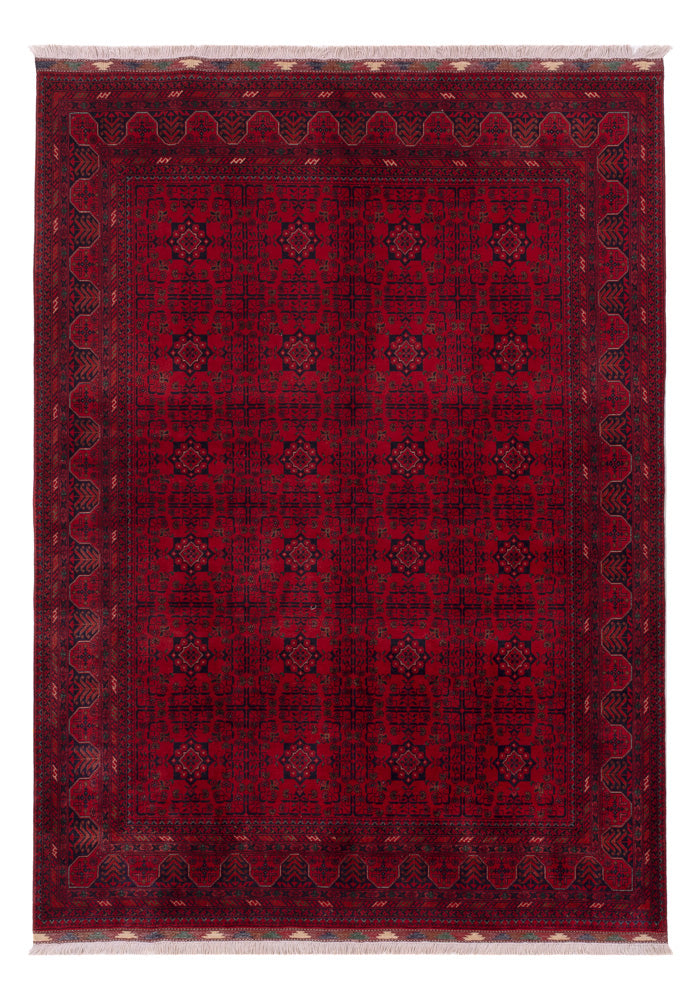 Afghaans tapijt - Koninklijke - 240 x 173 cm - rood