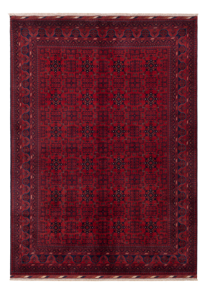 Afghaans tapijt - Koninklijke - 250 x 175 cm - rood