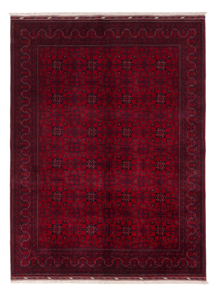 Afghaans tapijt - Koninklijke - 236 x 174 cm - rood