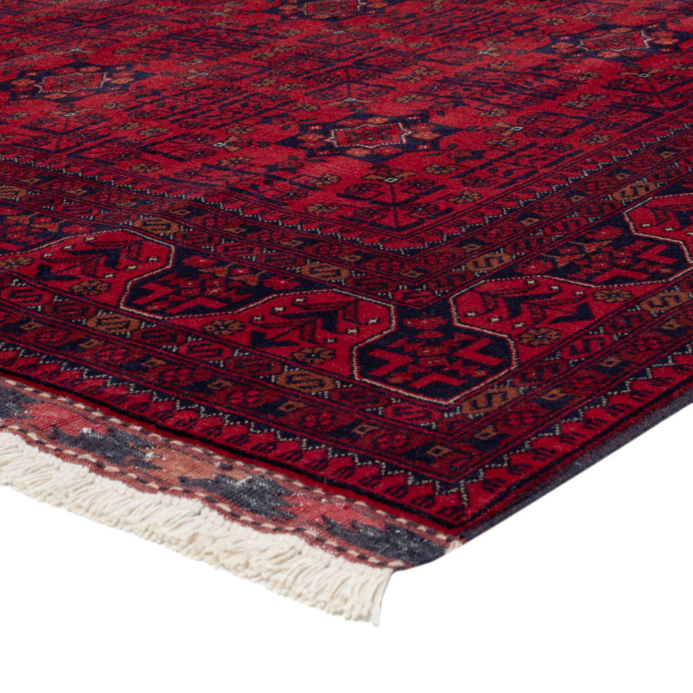 Afghaans tapijt - Koninklijke - 241 x 170 cm - rood
