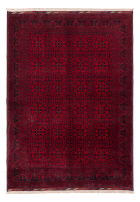 Afghaans tapijt - Koninklijke - 241 x 173 cm - rood