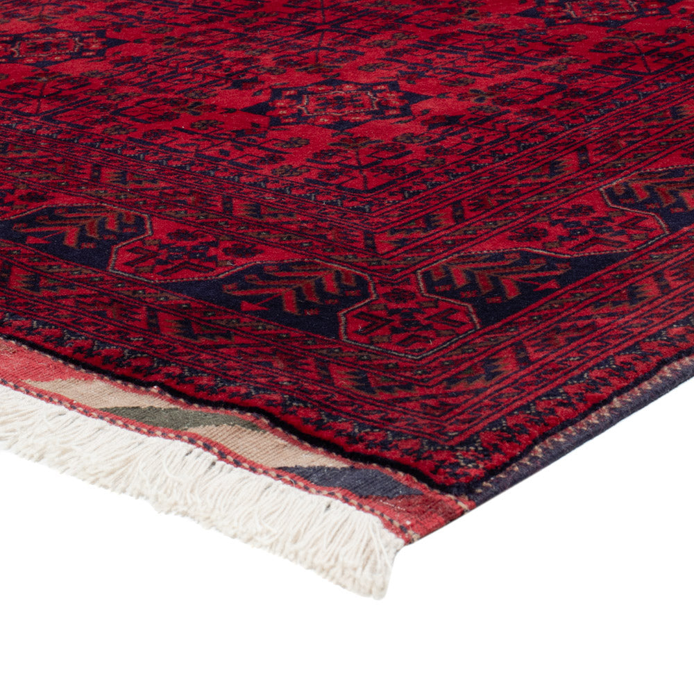 Afghaans tapijt - Koninklijke - 241 x 173 cm - rood
