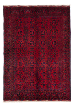 Afghaans tapijt - Koninklijke - 244 x 172 cm - rood