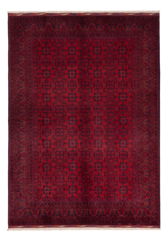 Afghaans tapijt - Koninklijke - 244 x 172 cm - rood
