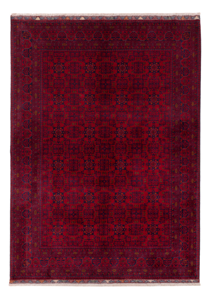 Afghaans tapijt - Koninklijke - 233 x 172 cm - rood