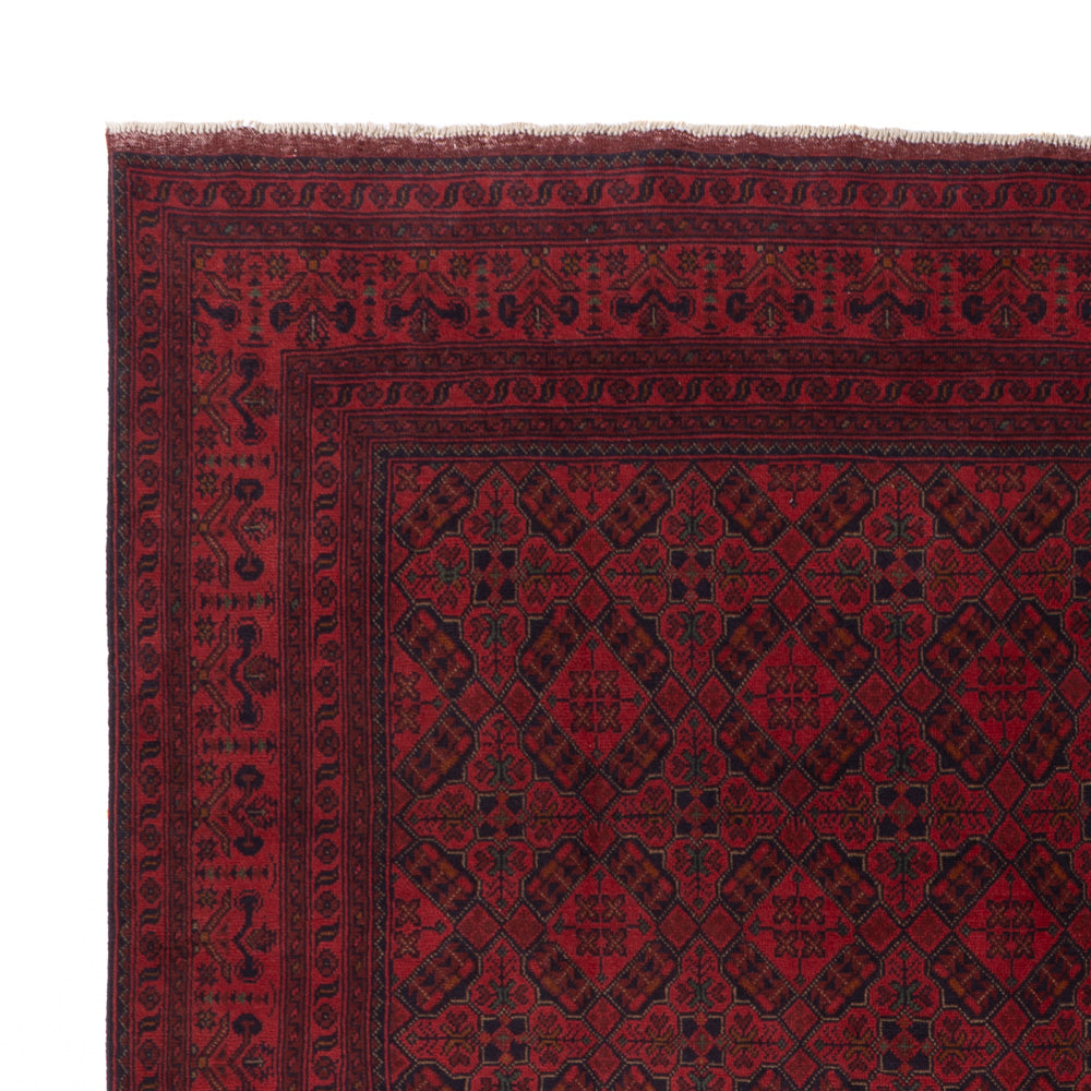 Afghan Teppich - Kunduz - 346 x 250 cm - rot