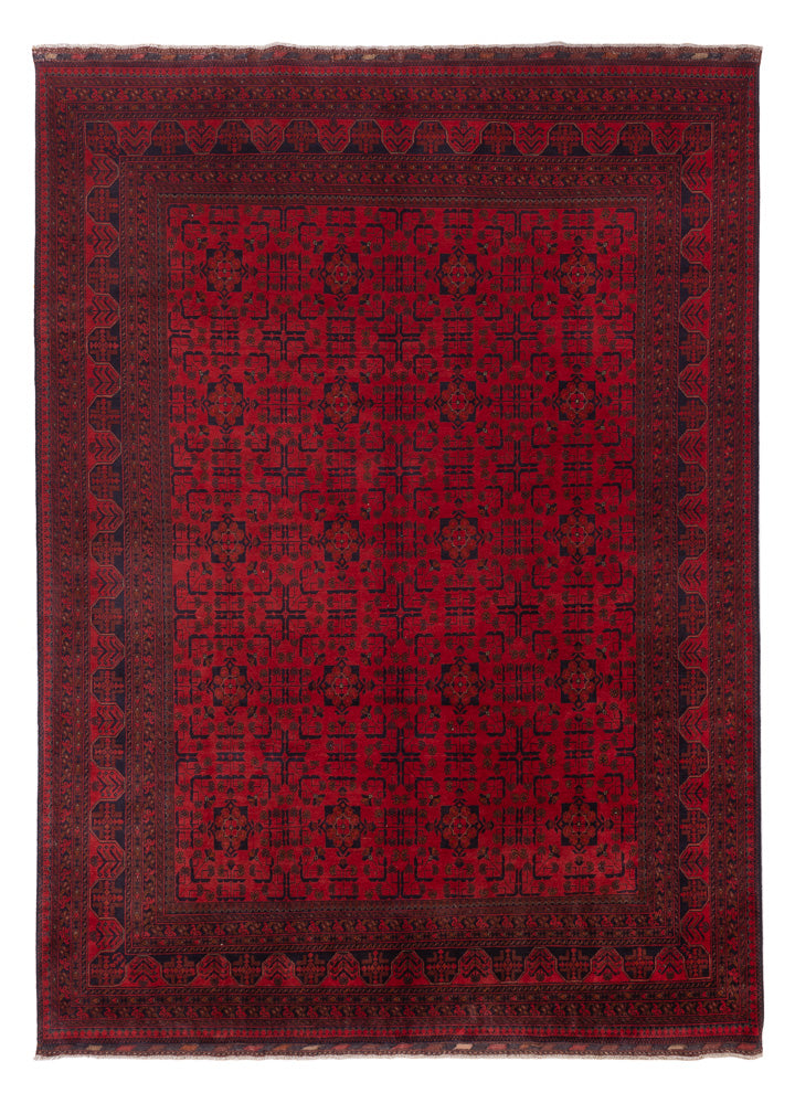 Afghan Teppich - Kunduz - 346 x 252 cm - rot