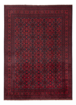 Afghan Teppich - Kunduz - 345 x 248 cm - rot