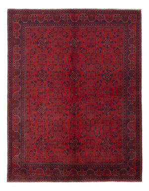 Afghaans tapijt - Kunduz - 227 x 174 cm - rood