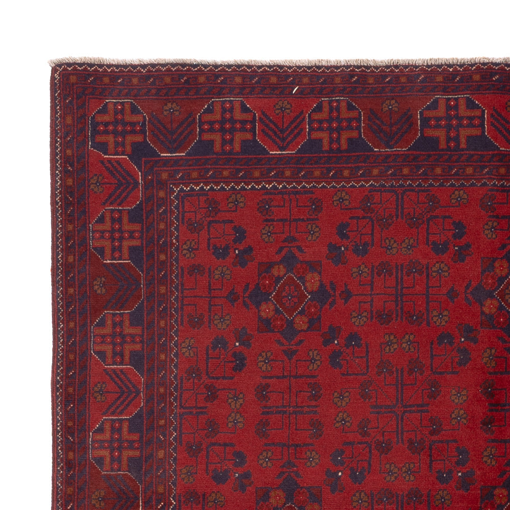 Afghaans tapijt - Kunduz - 227 x 174 cm - rood