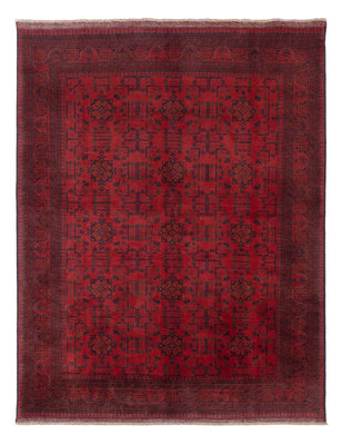 Afghaans tapijt - Kunduz - 225 x 178 cm - rood