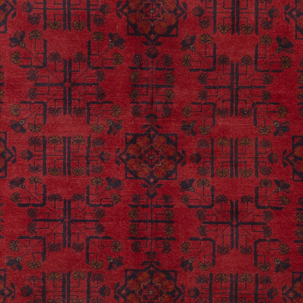 Afghaans tapijt - Kunduz - 225 x 178 cm - rood