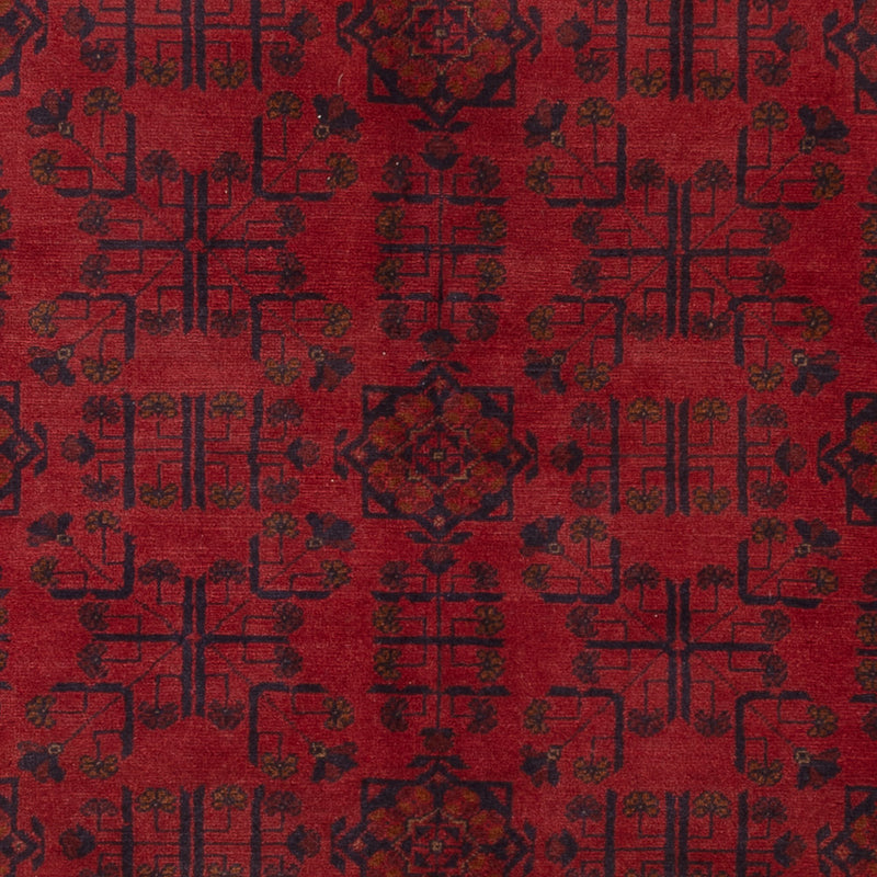 Afghaans tapijt - Kunduz - 225 x 178 cm - rood