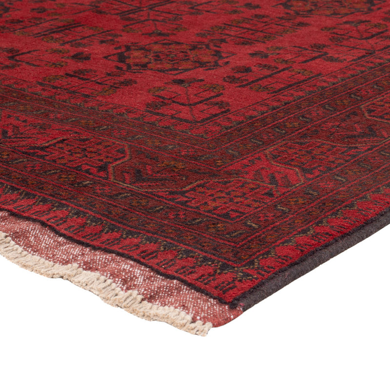 Afghaans tapijt - Kunduz - 225 x 178 cm - rood