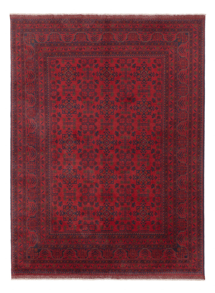 Afghaans tapijt - Kunduz - 234 x 170 cm - rood