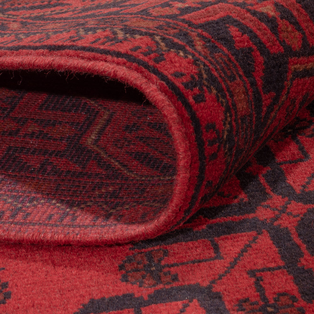 Afghaans tapijt - Kunduz - 240 x 175 cm - rood