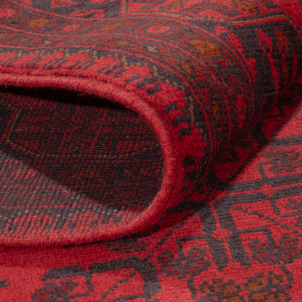 Afghaans tapijt - Kunduz - 238 x 174 cm - rood
