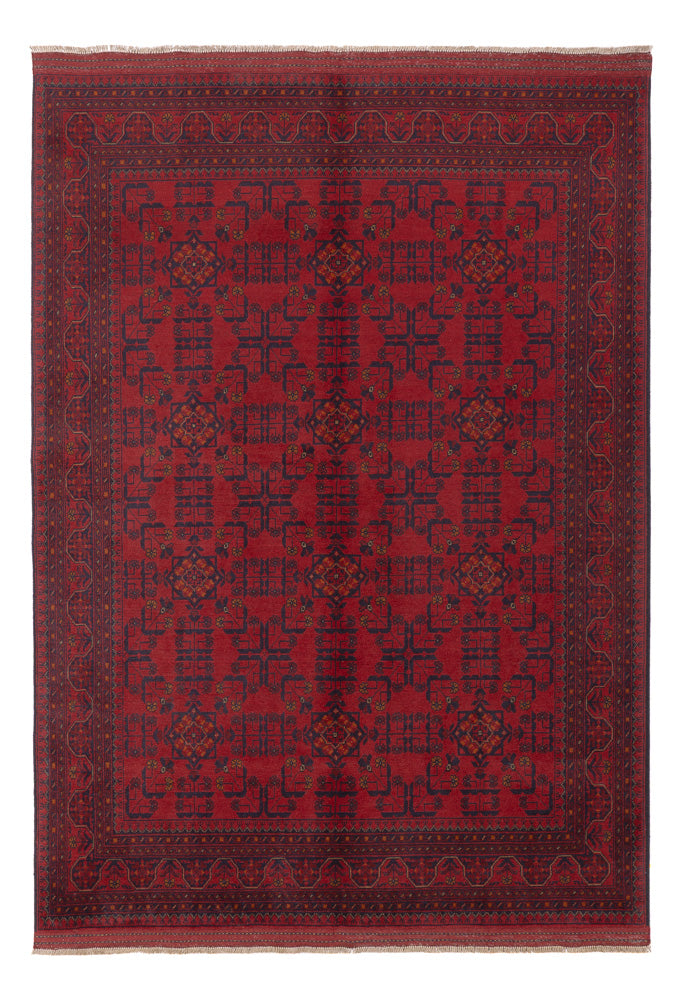Afghaans tapijt - Kunduz - 235 x 169 cm - rood