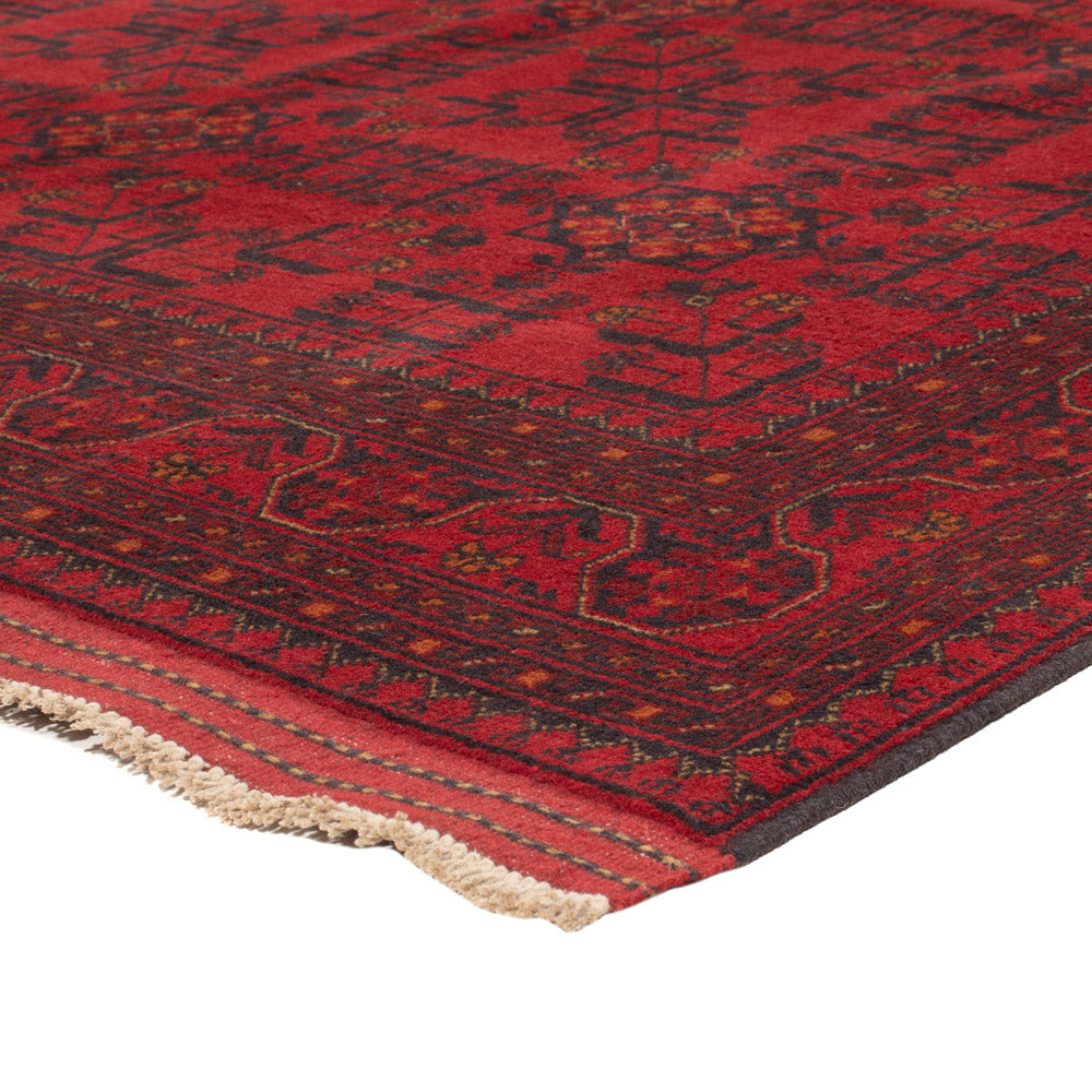 Afghaans tapijt - Kunduz - 235 x 169 cm - rood