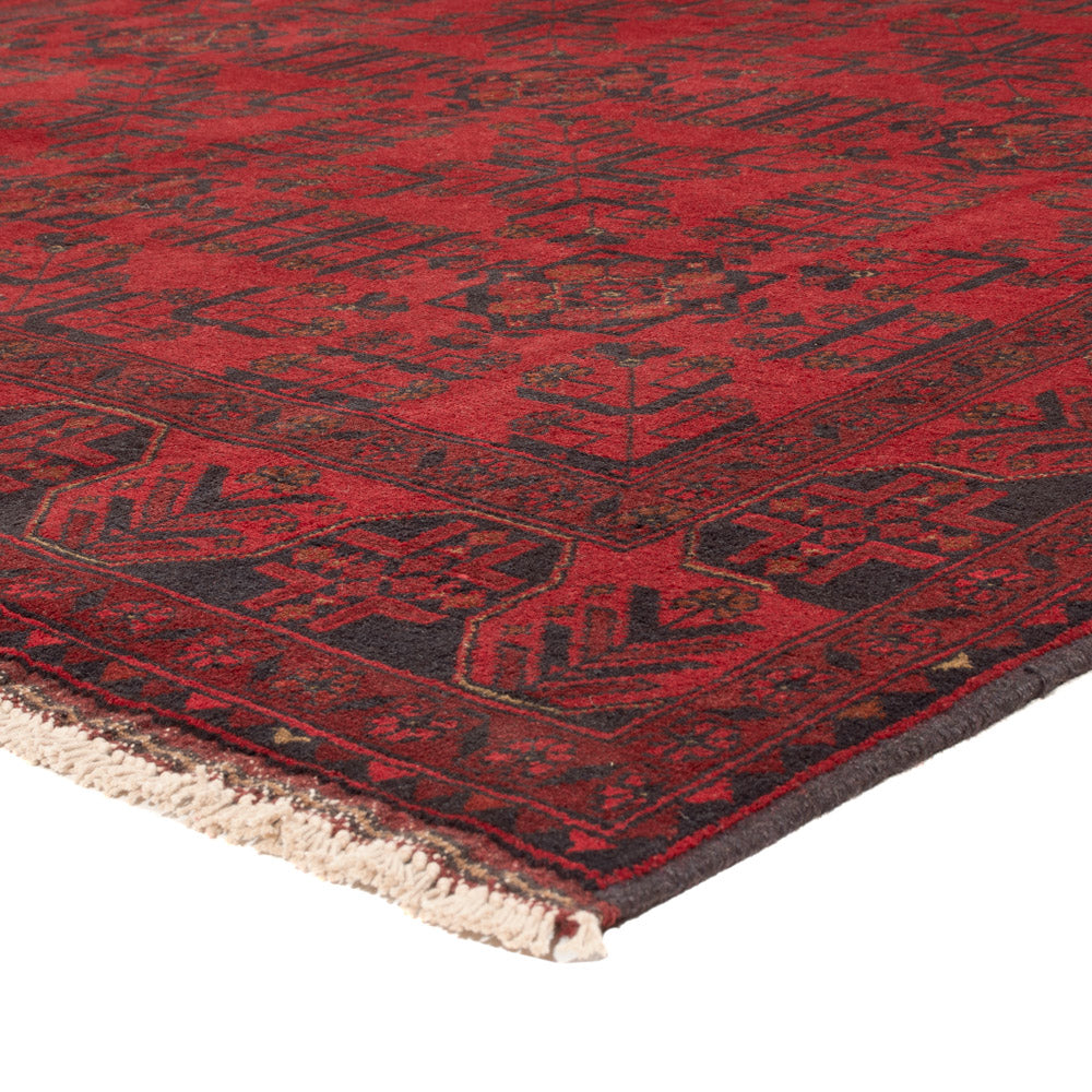 Afghaans tapijt - Kunduz - 234 x 178 cm - rood